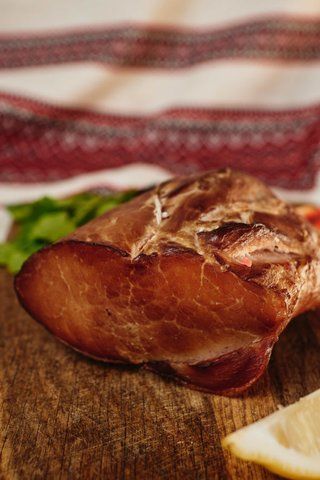 Копчене філе свинини Копчене філе свинини фото