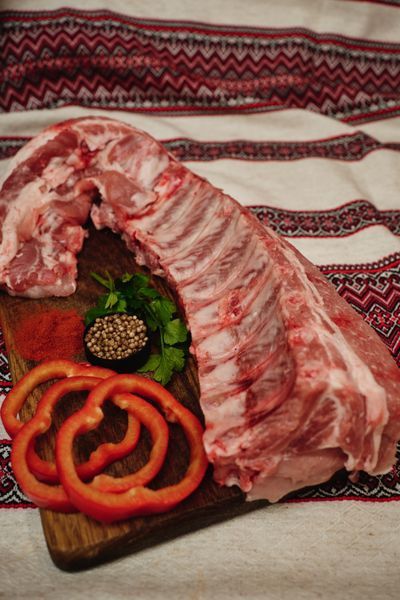 Ребро свинини (полоска) Ребро свинини (полоска) фото